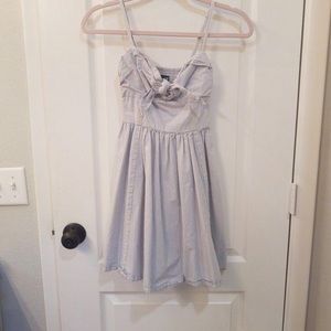 Retro vintage tie front dress size XS